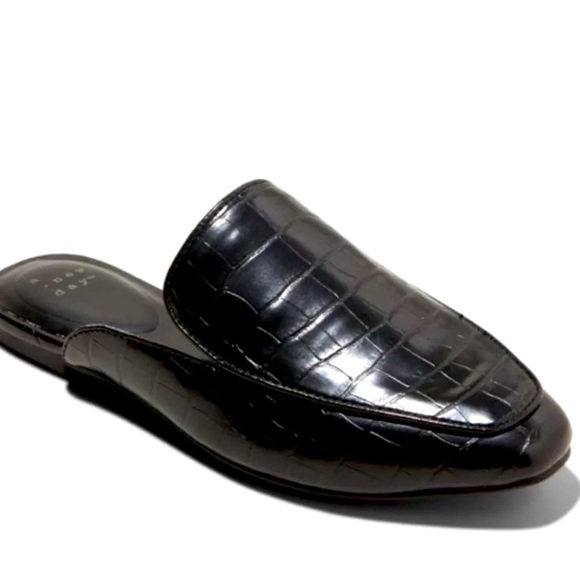 a new day Shoes - [a new day] black cardi mules